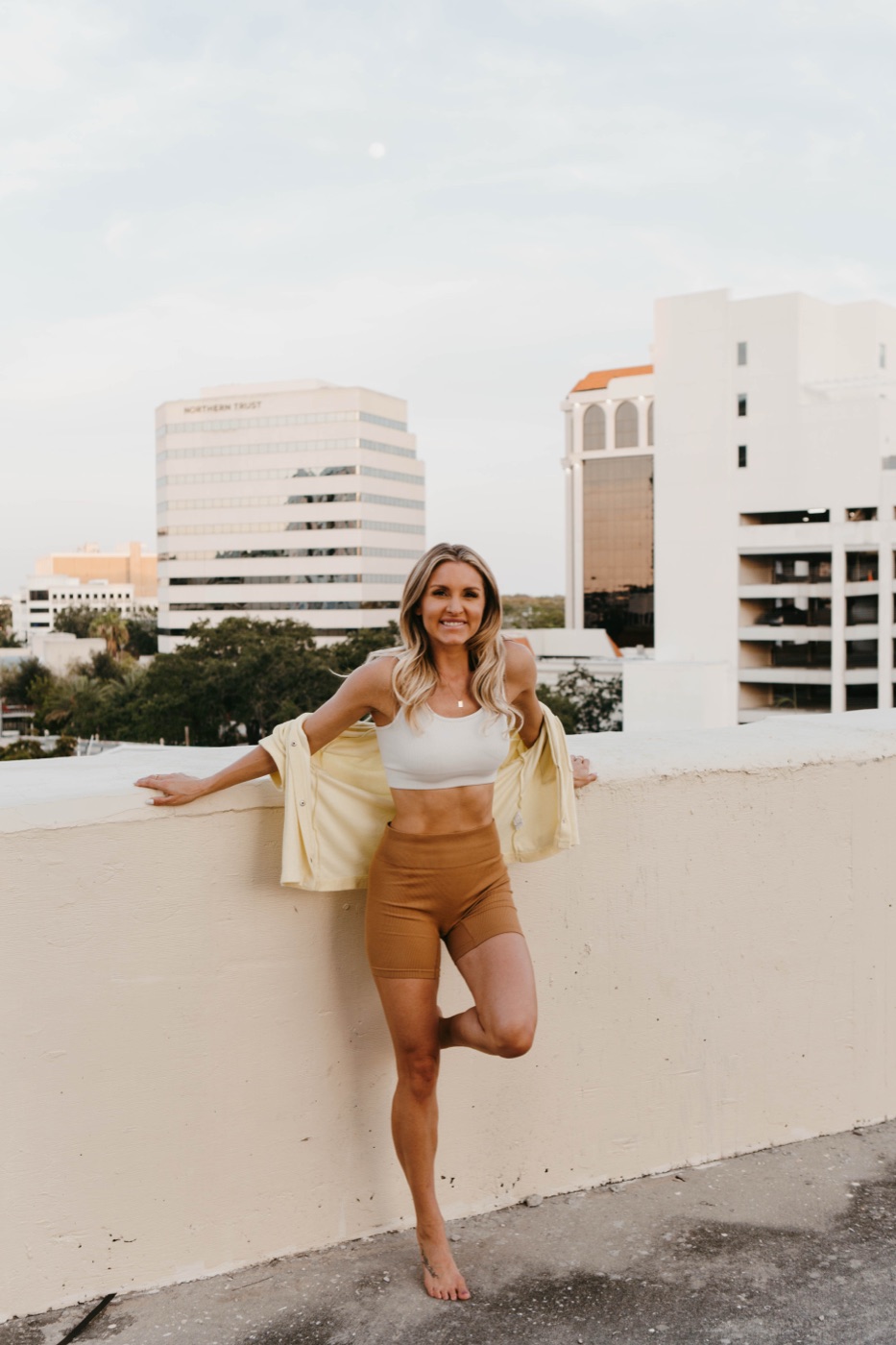 Rebecca Louise on Sarasota rooftop